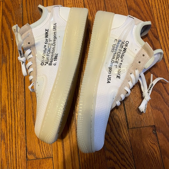 OFF WHITE AIR FORCE 1 SIZE 10.5
